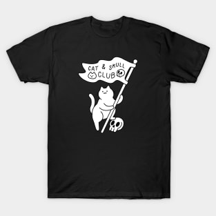 Cat & Skull Club T-Shirt